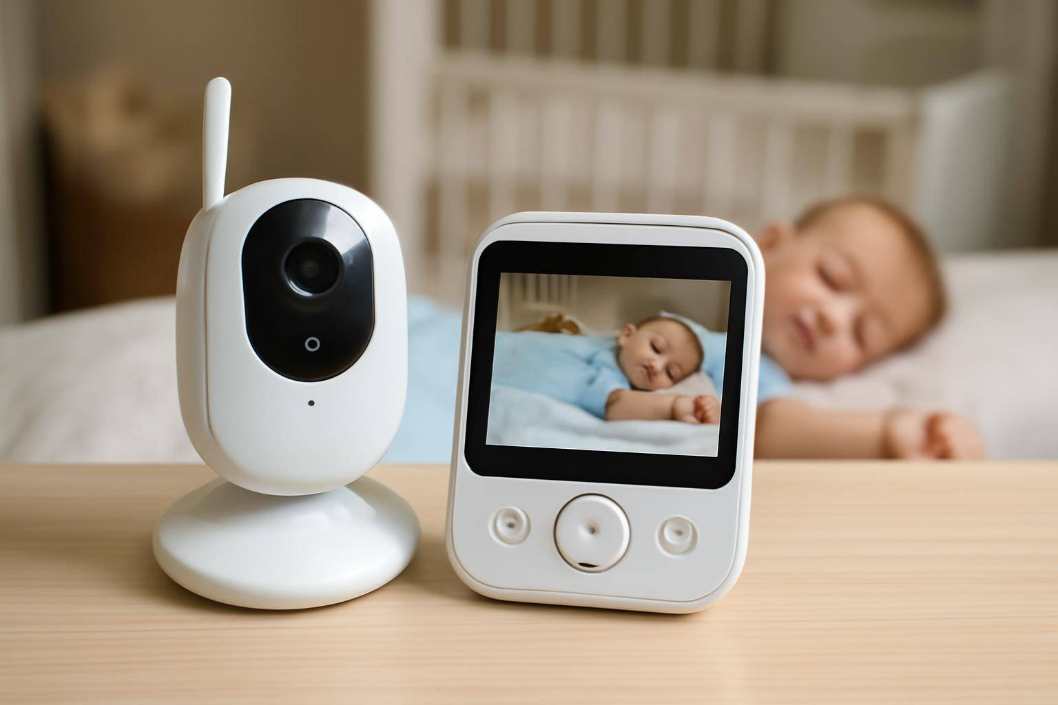Babyalarm med kamera: Guide, fordele, ulemper og bedste modeller i 2025