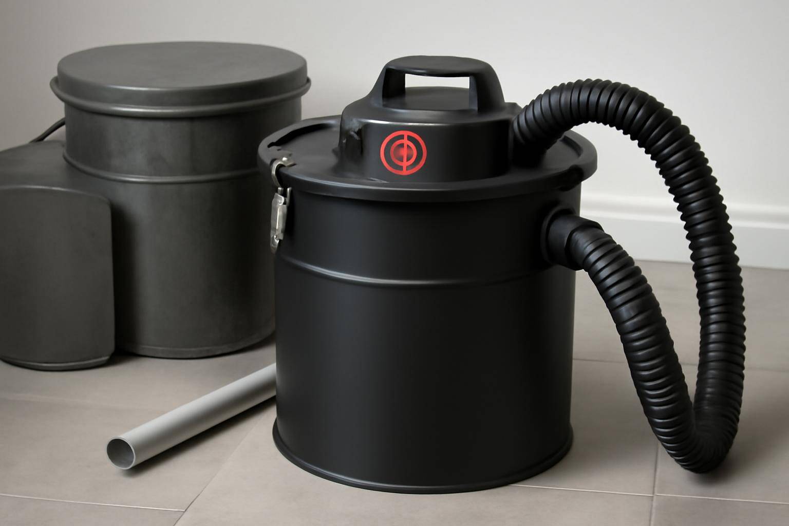 Temperaturgrænser, metalbeholder og varmeresistent slange - Producenter angiver som regel en maksimal temperatur for den aske, deres maskine må b...