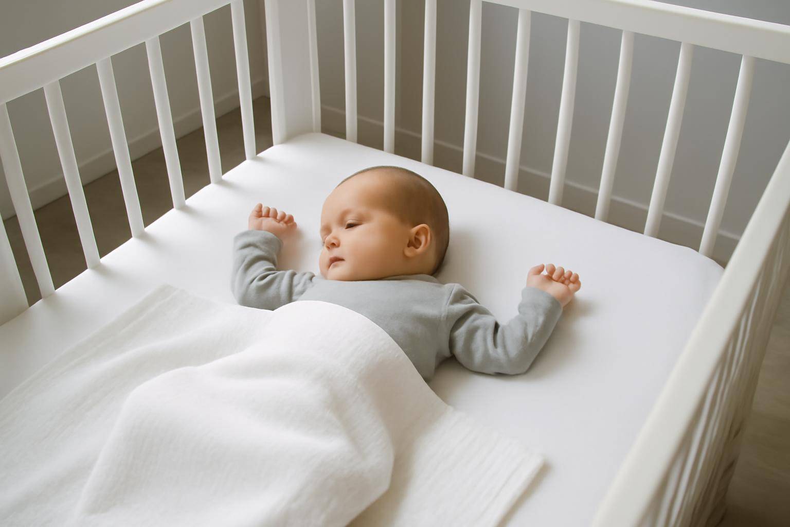 Sikkerhed i tremmeseng: tjekliste du kan gennemgå på 2 minutter - Sikker søvn for baby handler først og fremmest om helheden omkring sengen: fa...