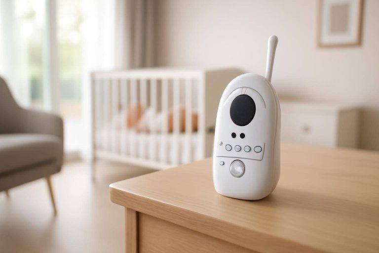 Babyalarm rækkevidde: Sådan vælger du den rette model til dit hjem, have og sommerhus