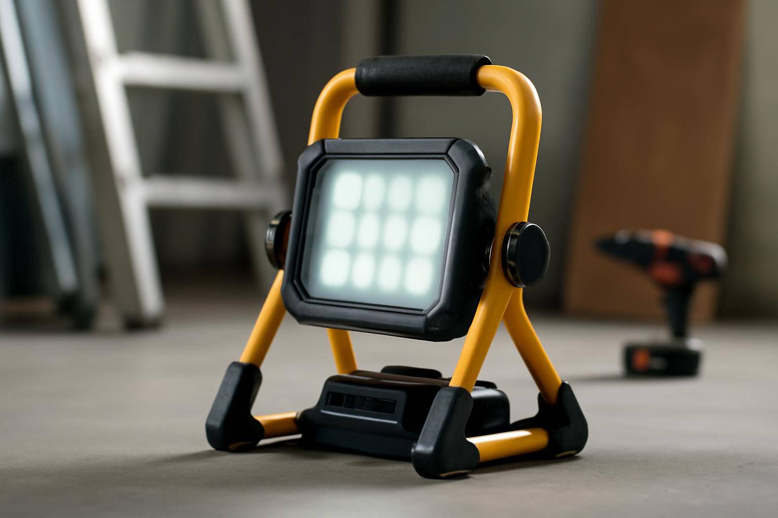 Arbejdslampe med batteri: Den komplette guide til mobil belysning for håndværkere og gør-det-selv