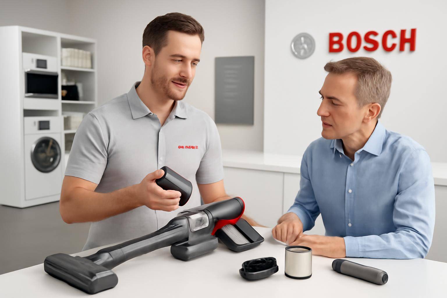 Service, batterier og reservedels-tilgængelighed hos Bosch - Bosch har et veletableret servicenetværk i Danmark, da de også står bag et stort a...