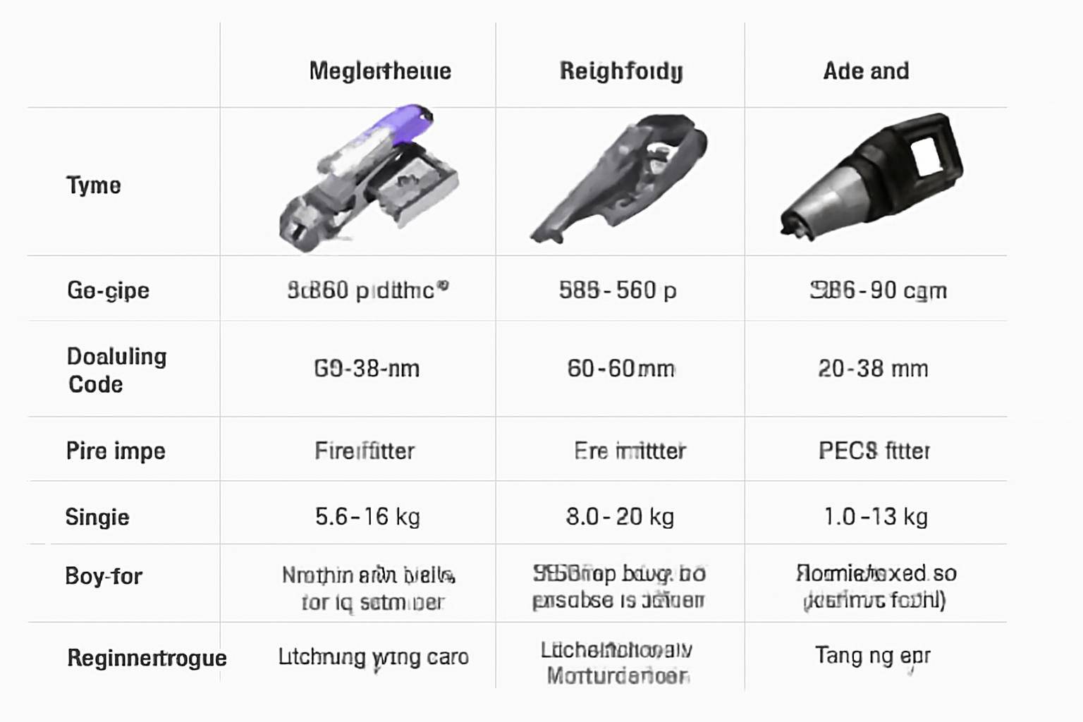 Sammenligningstabel: typiske data for tre kategorier - TypeCa. prisBatteritid (reel)FiltertypeVægtStyrkerBegrænsningerMellemklasse testvinder1.20...