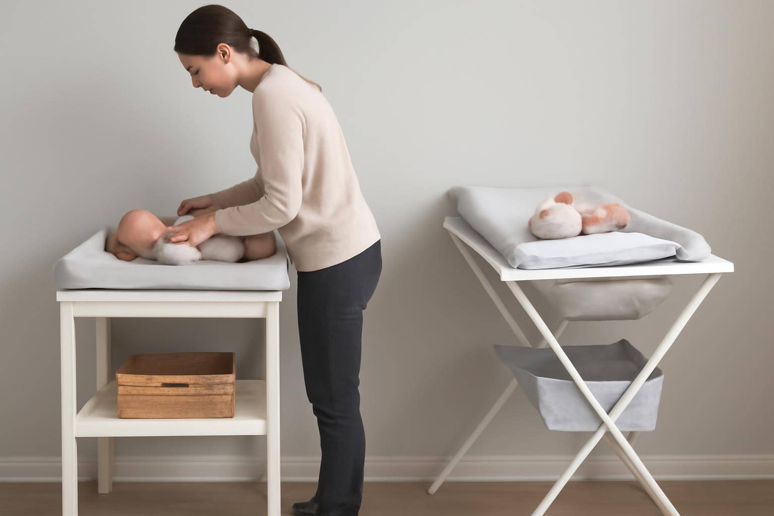 Ergonomiske forskelle på forskellige typer pusleborde - Forskellige typer pusleborde giver forskellige ergonomiske muligheder – og begrænsninge...
