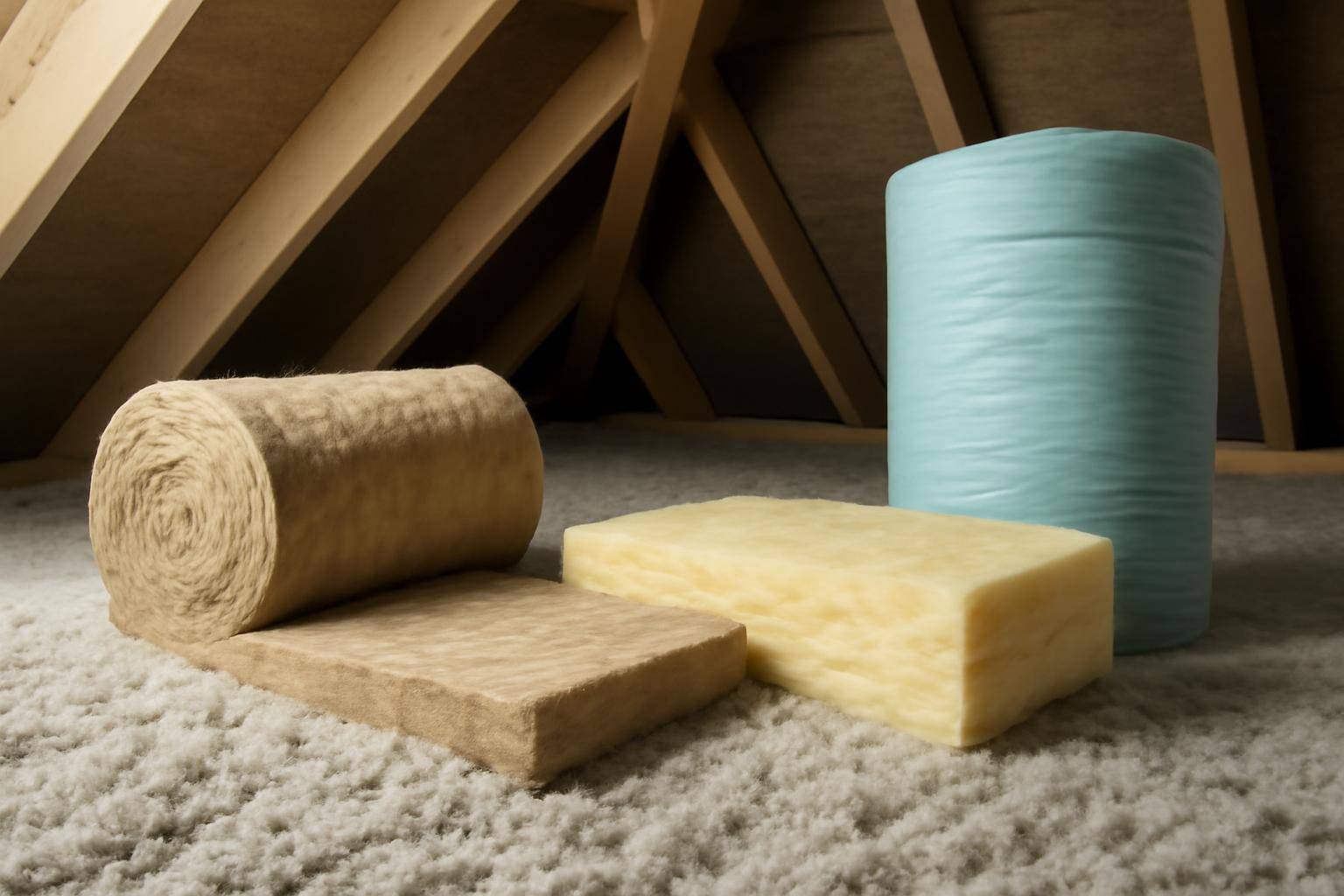 Materialer til loftisolering: Rockwool, papiruld, glasuld m.m. forklaret for husejere