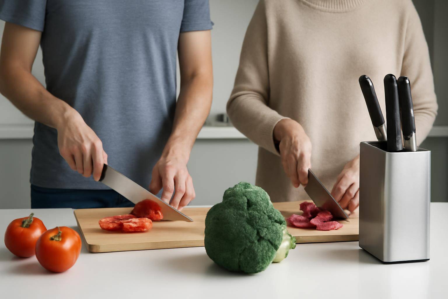 Brugsmønstre og tommelfingerregler - Hvor ofte du skal stryge og slibe dine knive, afhænger primært af, hvor meget du laver mad, hvilke