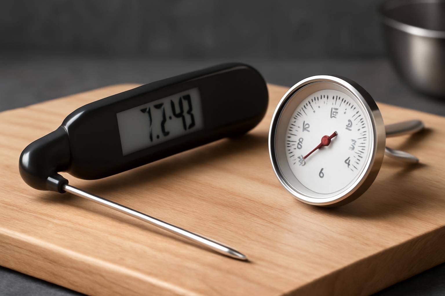 Digitalt vs analogt stegetermometer: Hvad er bedst til dit køkken?