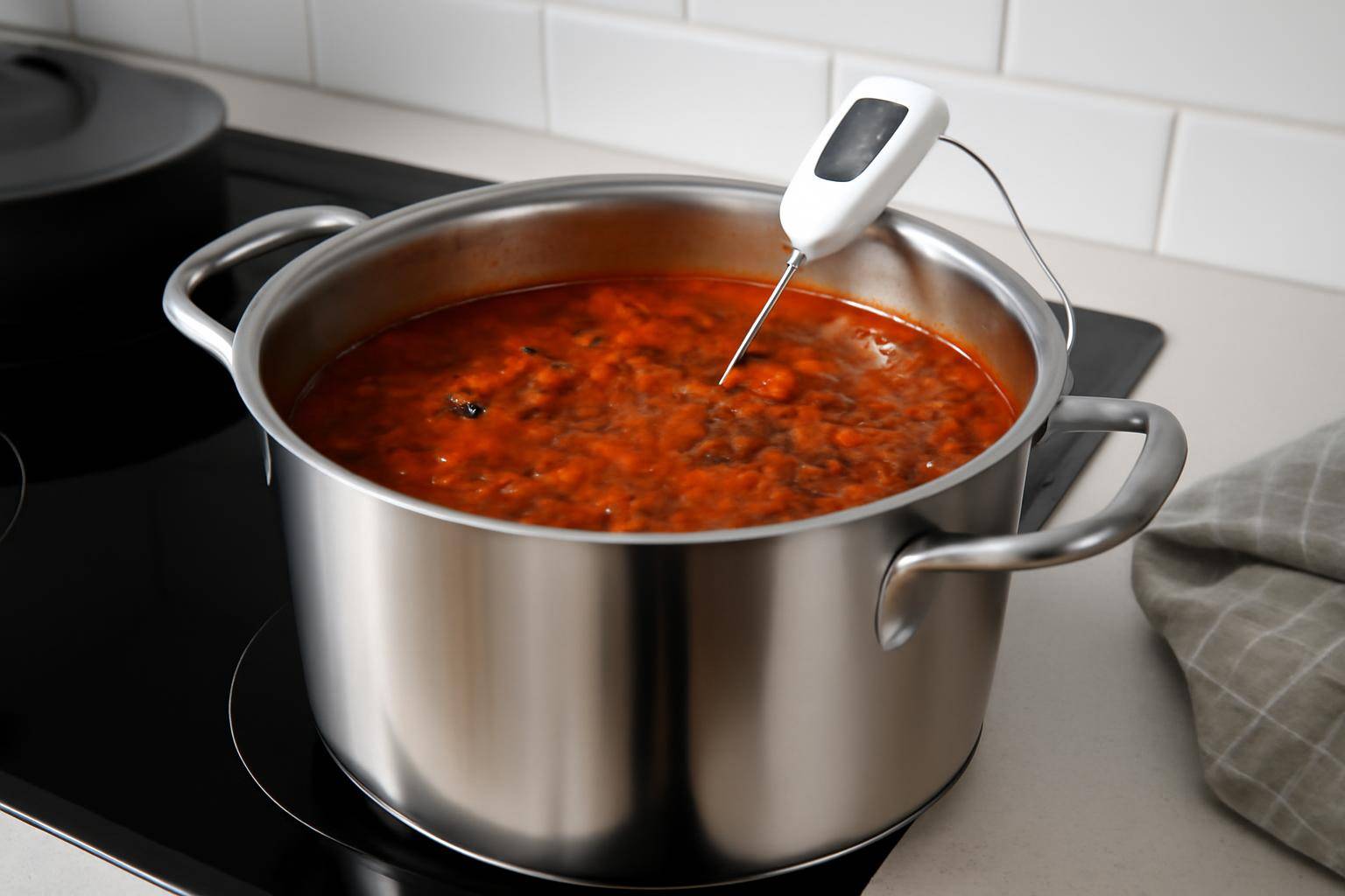 Gryderetter, nedkøling og læring af erfaringer - Et tredje scenarie: en stor gryde chili con carne bliver lavet lørdag aften til gæster. Gryden...