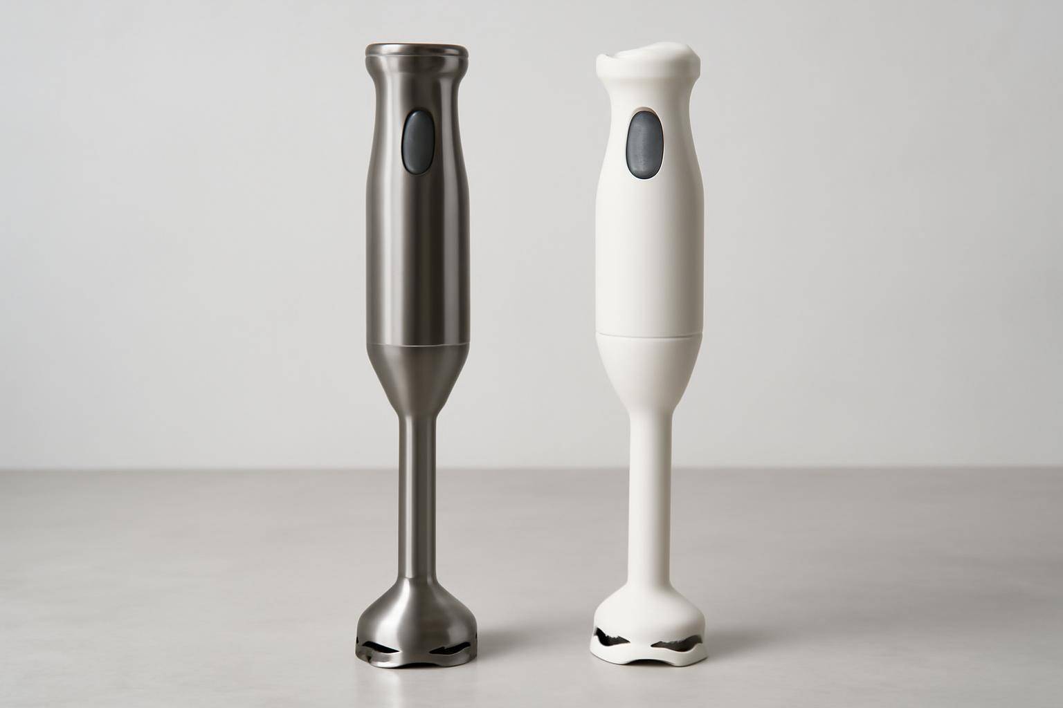 Stavblender i rustfrit stål vs. plastik: materialekvalitet og holdbarhed - Materialekvalitet har stor betydning for både holdbarhed, hygiejne og ...