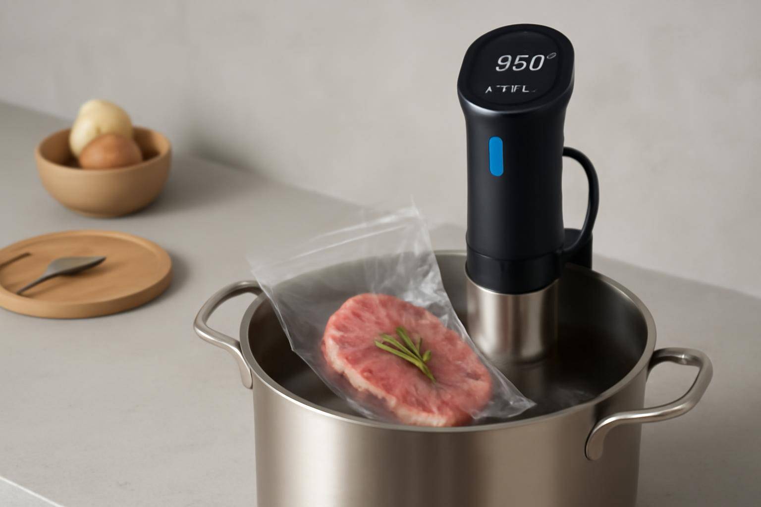 Hvorfor temperaturstabilitet betyder noget - Temperaturstabilitet er et centralt argument for sous vide som teknik. Når vandet holder en næsten