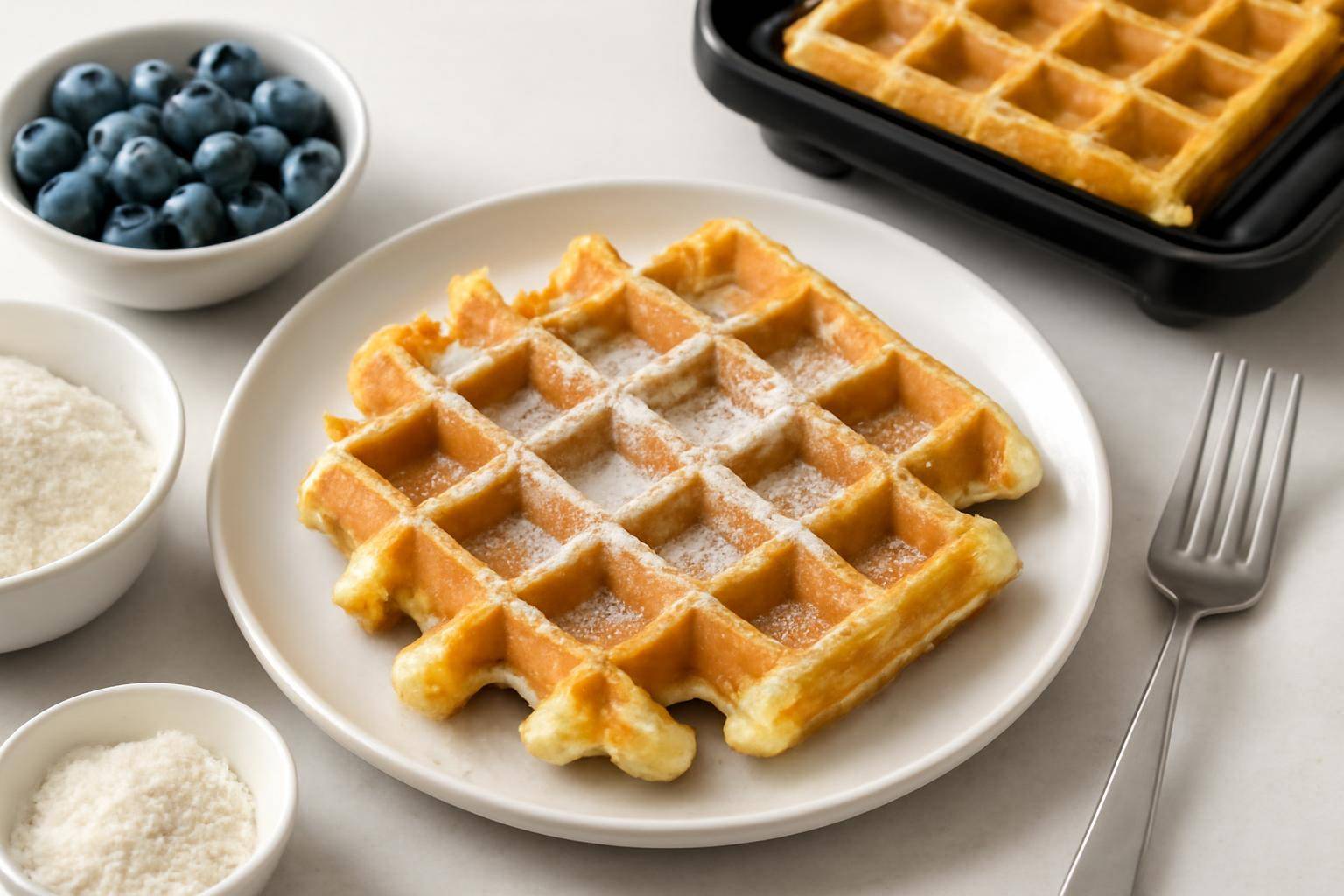 Vaffeljern opskrifter: sprøde, belgiske, sunde og glutenfri vafler