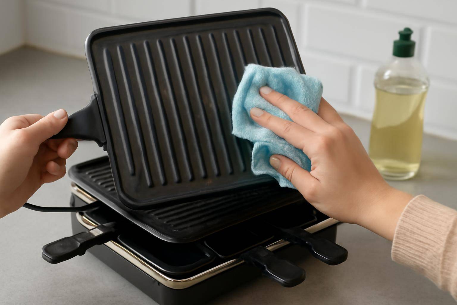 Rengøring af raclette grill: Sådan gør du trin for trin uden at ødelægge grillen
