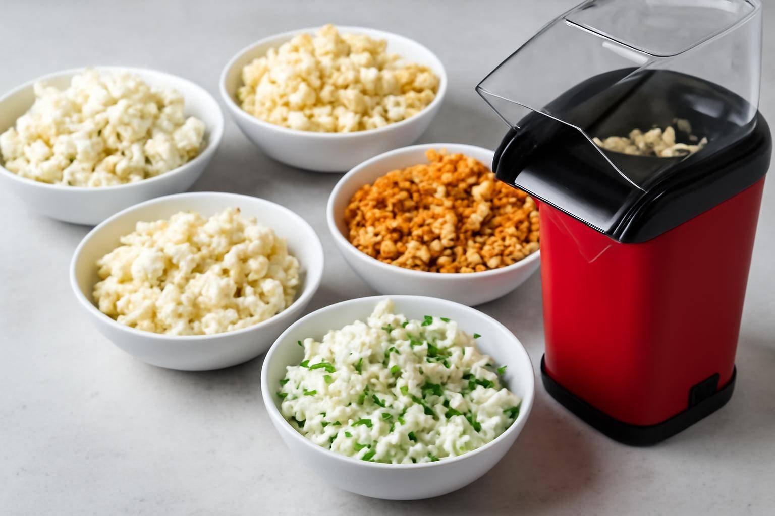 Opskrifter: 5 nemme varianter på sunde popcorn fra popcornmaskine - For at gøre overgangen til sundere popcorn mere konkret får du her fem opskr...