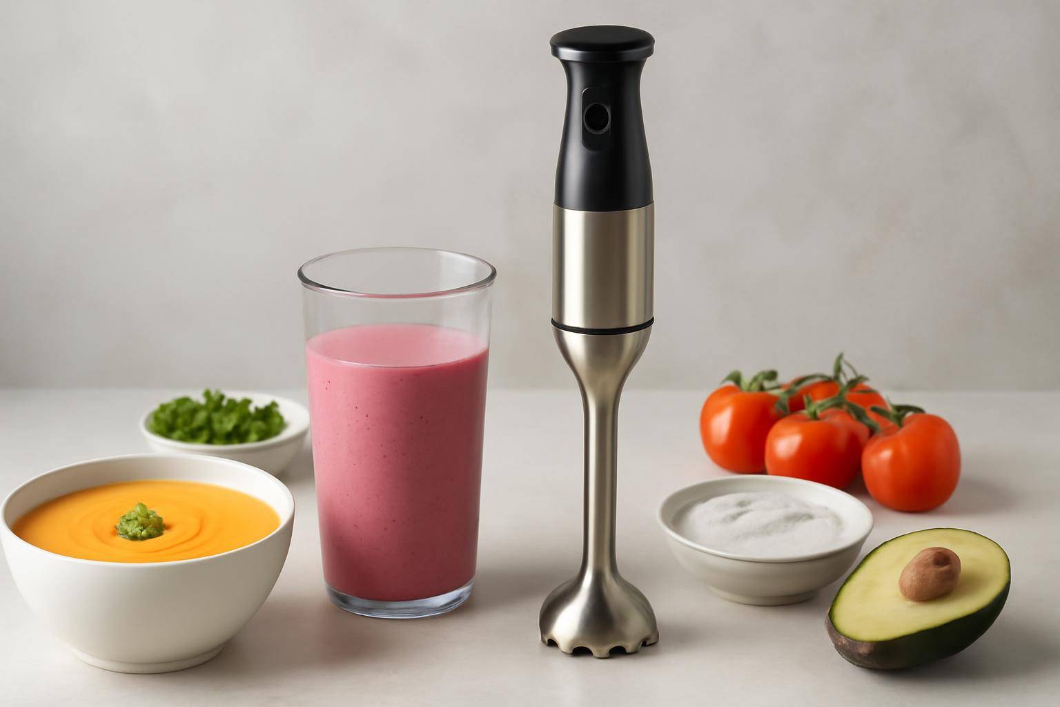 Opskrifter med stavblender: Supper, smoothies, saucer og mere til hverdagen