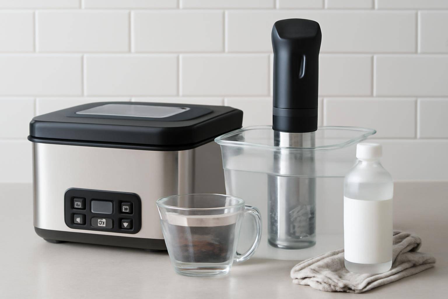 Afkalkning af sous vide maskine og stav – sådan gør du sikkert - Afkalkning er den del af vedligeholdelsen, som flest udsætter lidt for længe...