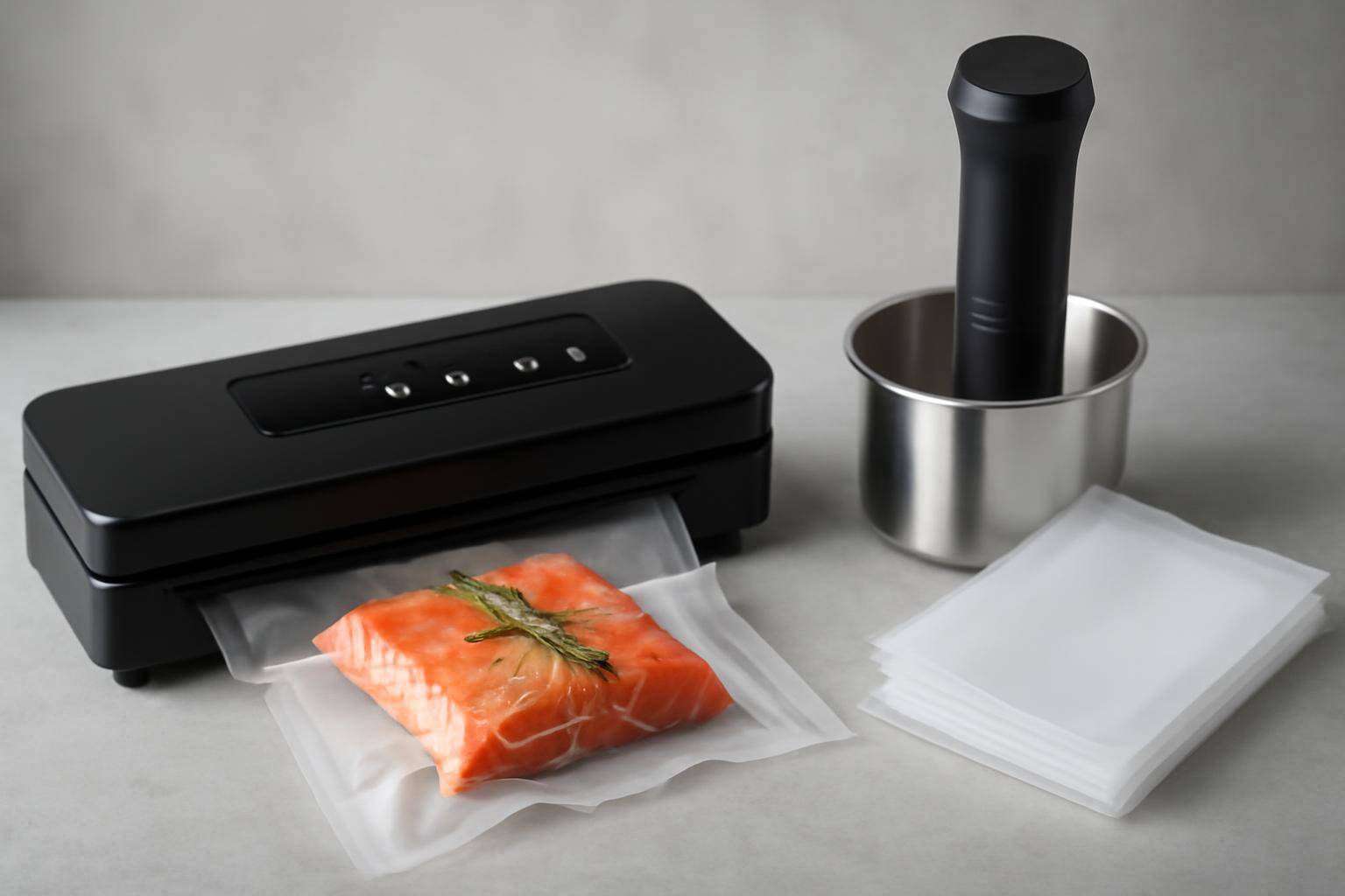 Vakuumpakker til sous vide: sådan vælger du maskine og poser sikkert