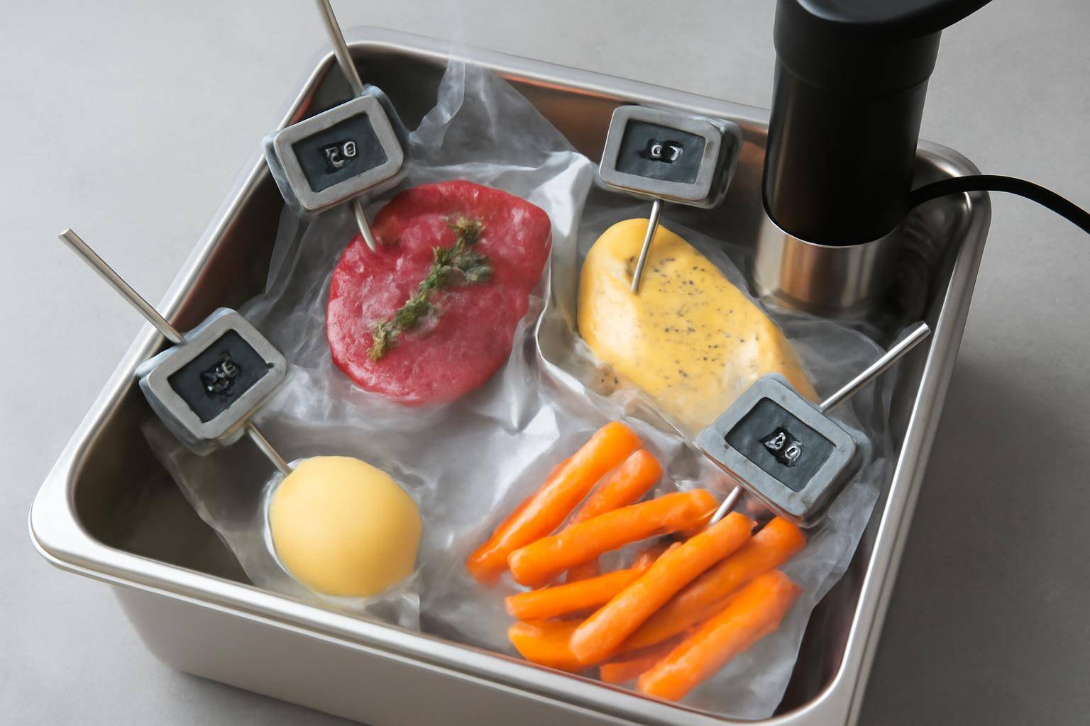 Sous vide-temperaturer, tid og poser – hvad skal poserne kunne holde til? - Forskellige sous vide-retter kræver meget forskellige kombinationer ...