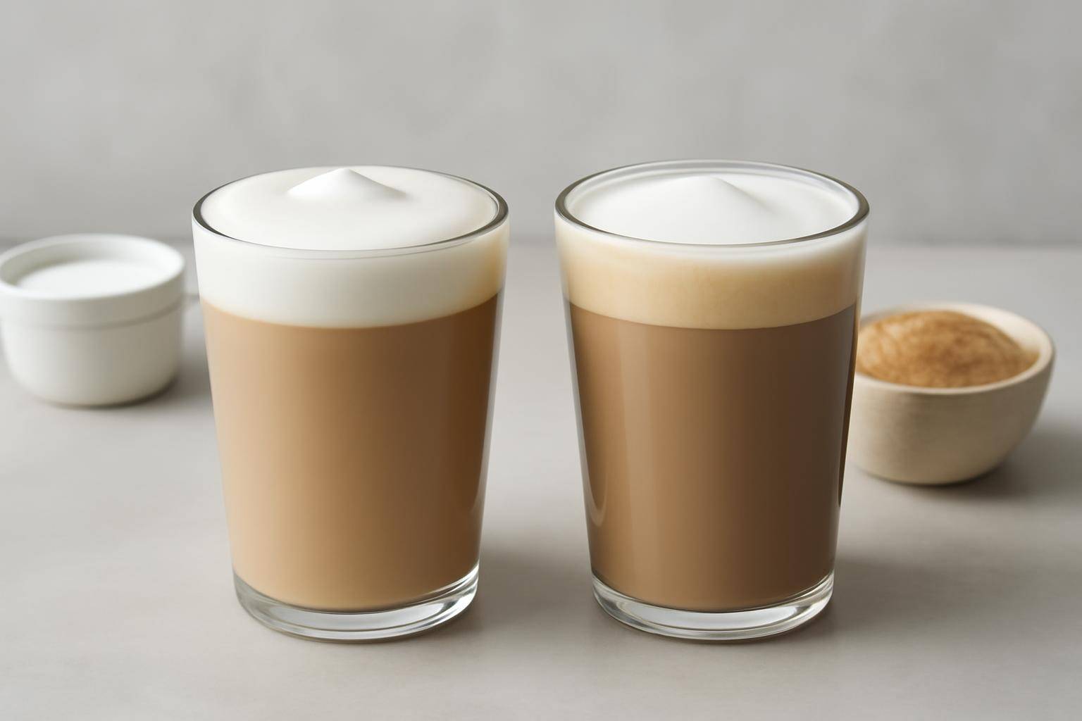 Sukkerfri og sukkerreducerede latte-opskrifter - - Professional illustration and visual guide