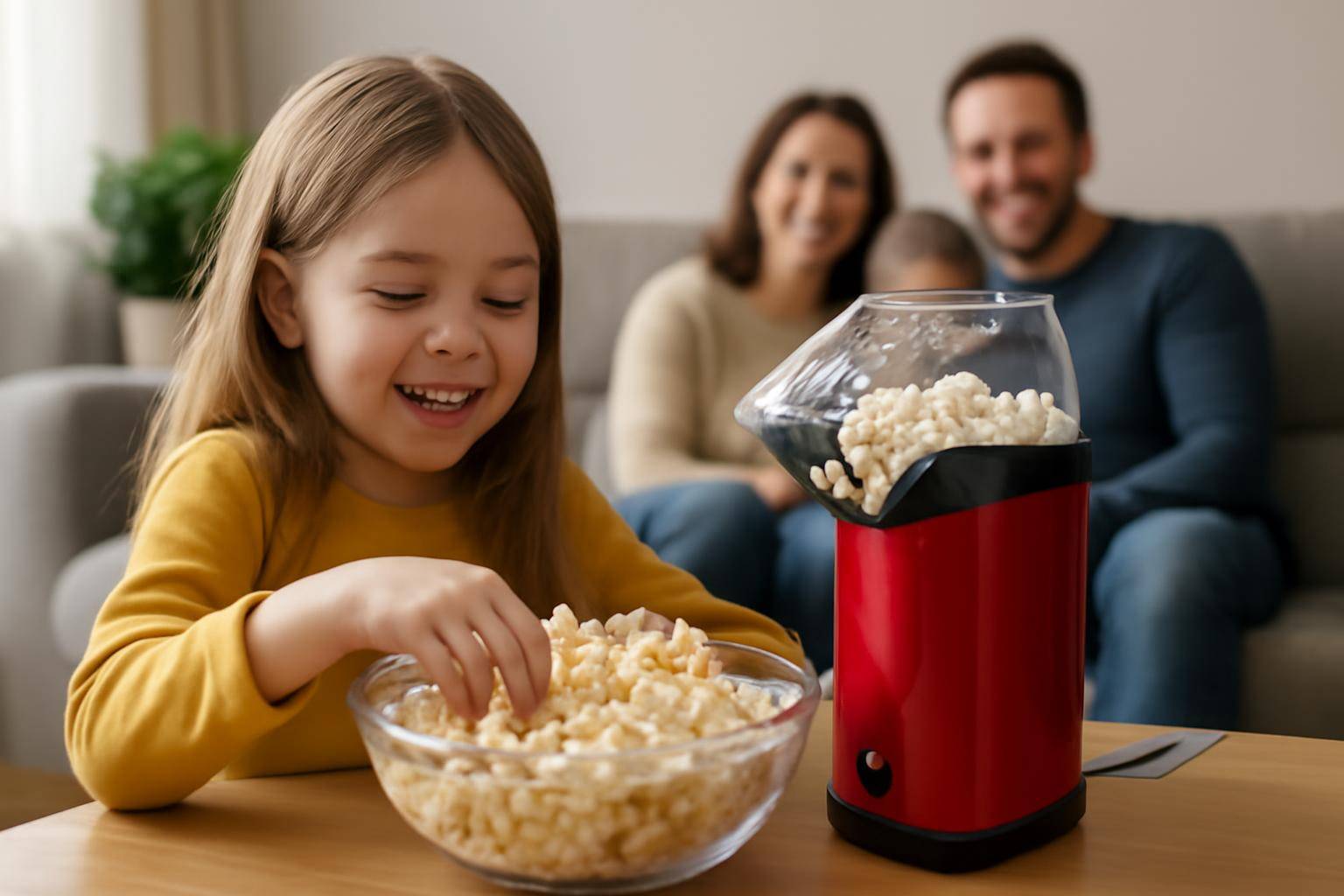 Popcornmaskine til børn: Sikker hygge for hele familien