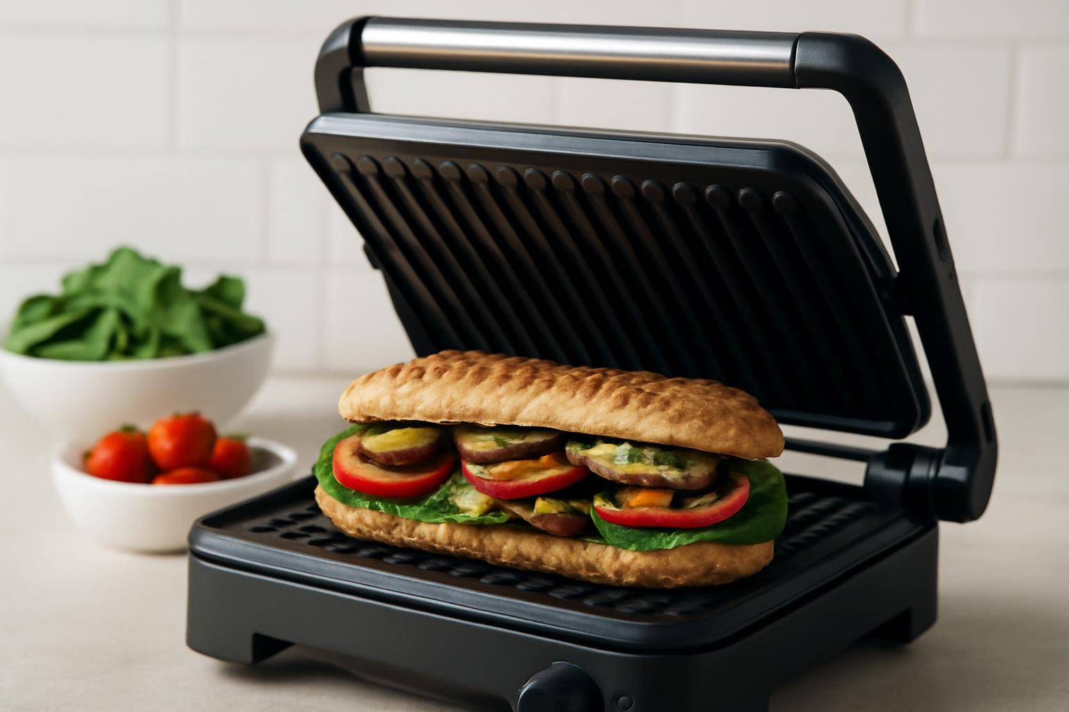 Sund panini grill: Sådan laver du mindre fedt og mere grønt på din kontaktgrill
