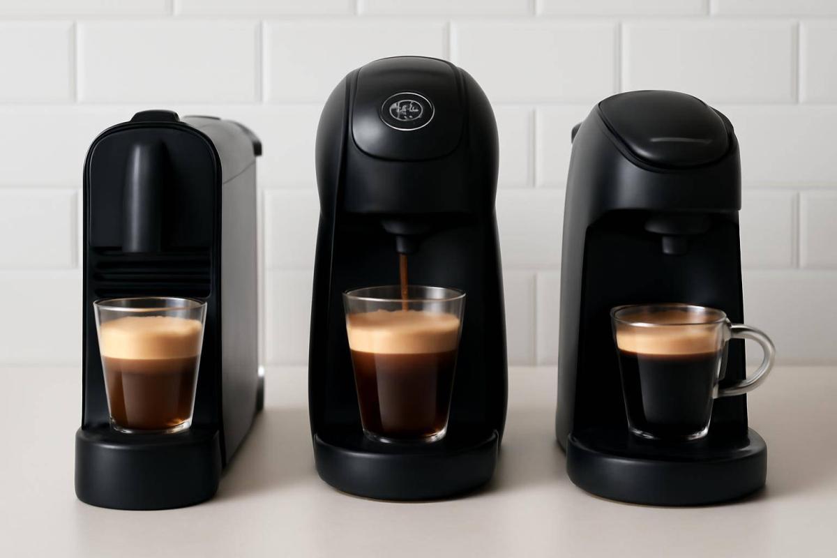 Nespresso vs. Dolce Gusto vs. Senseo – hvilken kapsel kaffemaskine skal du vælge? -  - Professional illustration and visual guide