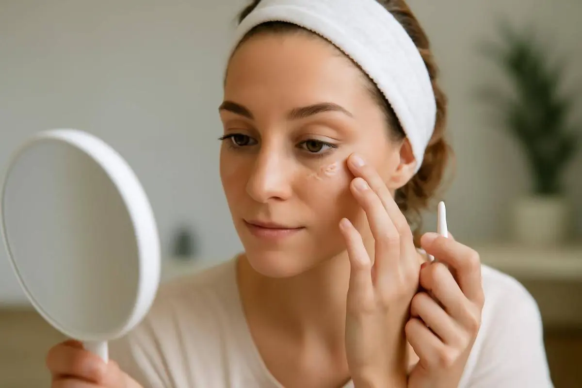Morgenrutine: Øjencreme under makeup uden at concealer creaser - Mange opdager først behovet for korrekt brug af øjencreme, når de begynder at ...