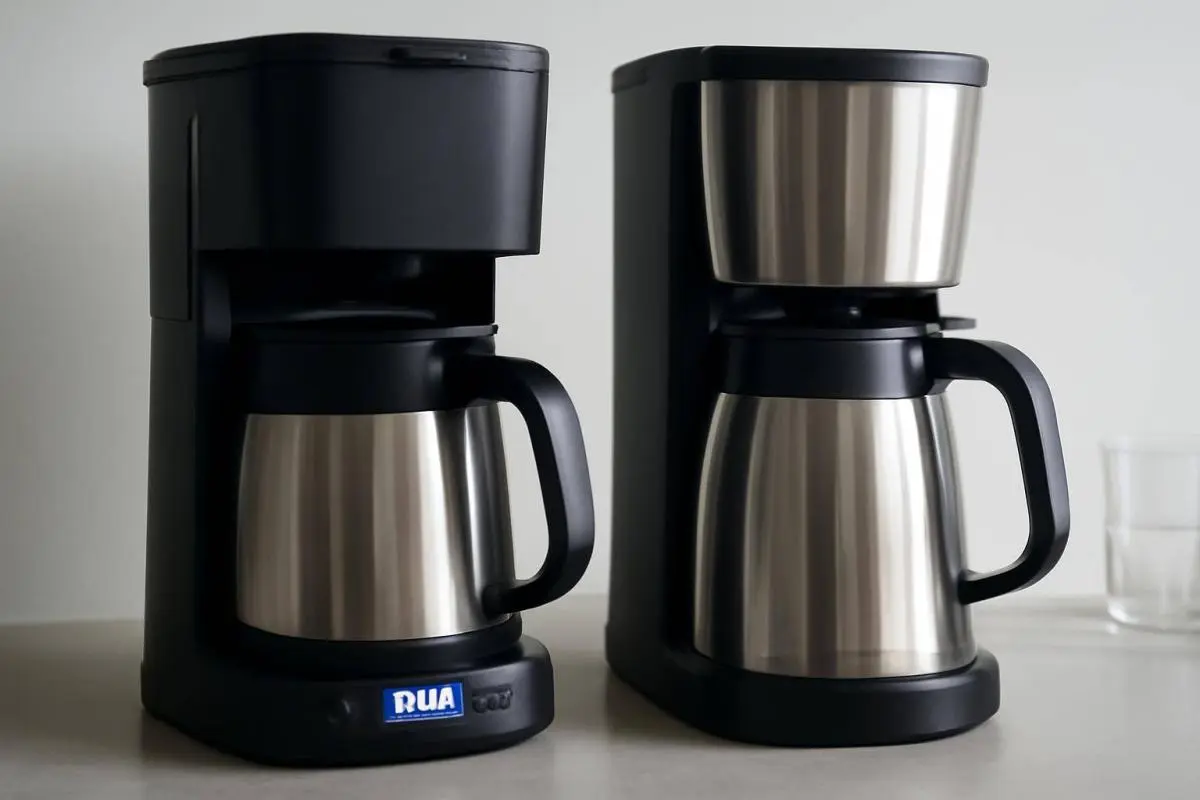 Bedste kaffemaskine med termoskande og timer - Kombinationen af termoskande og timer er ideel, hvis du vil have kaffe, der er varm i flere timer ud