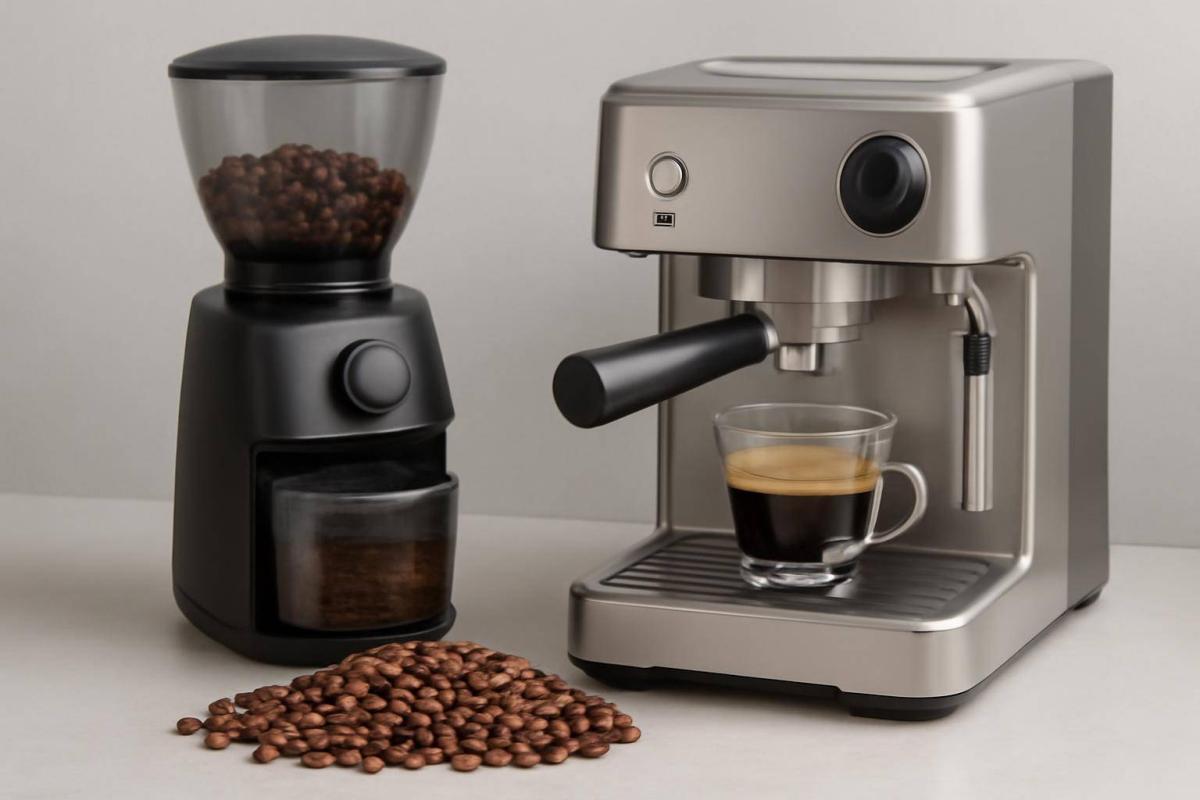 Espressokværn og kaffebønner – halvdelen af resultatet - En gennemgående erfaring fra vores espressomaskine test er, at espressokværnen og ka...