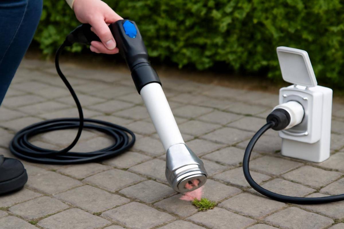 Sådan bruger du elektrisk og infrarød ukrudtsbrænder - Elektriske og infrarøde ukrudtsbrændere har en anden rytme og lidt andre sikkerhedsforh...