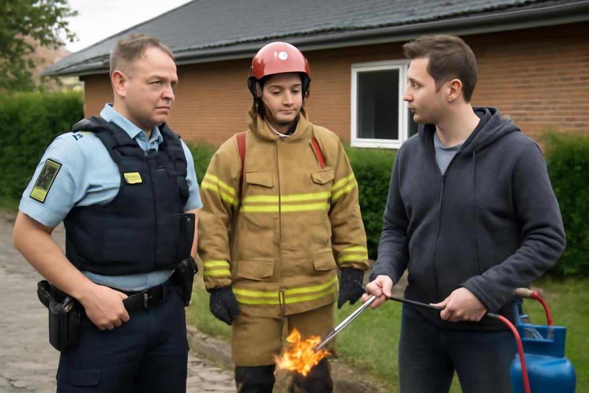 Hvornår kan politiet eller brandmyndighederne blande sig? - De fleste haverutiner med ukrudtsbrænder foregår uden myndighedskontakt, men der er ...