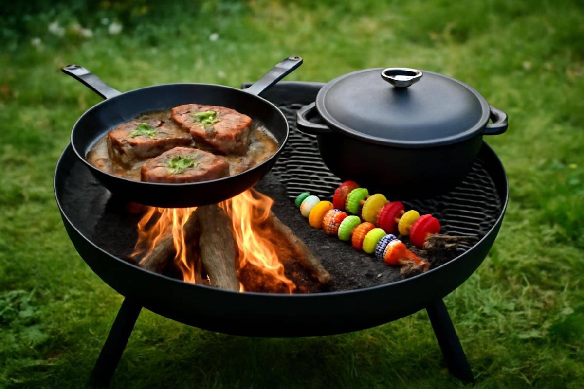 Bålfad madlavning test: Bedste bålfad til madlavning, grill og simreretter - - Professional illustration and visual guide