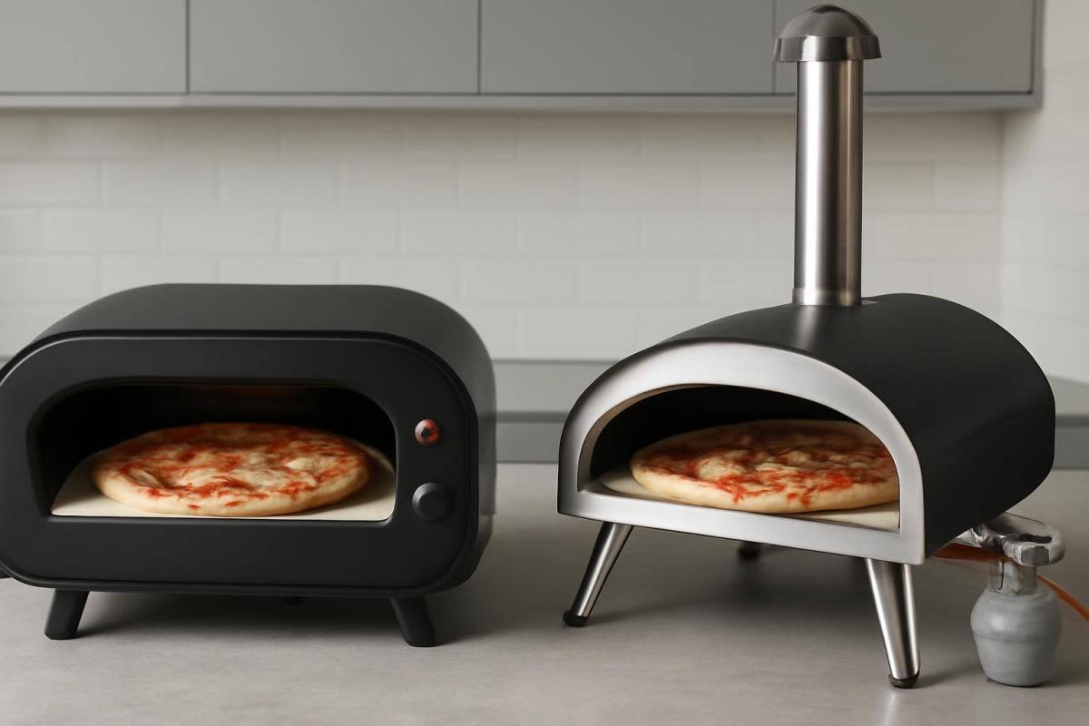 Indendørs pizzaovn el vs. gas/udendørs pizzaovn - Selvom fokus i denne artikel er indendørs elektrisk pizzaovn test, spørger mange, om de burde...
