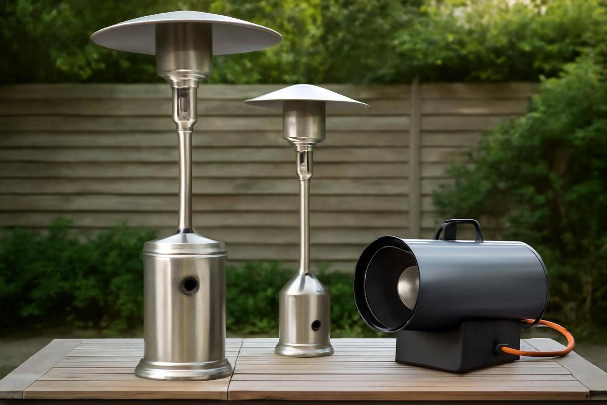 Gas terrassevarmer test – standere, bordmodeller og varmekanoner (bedst i test & købsguide)