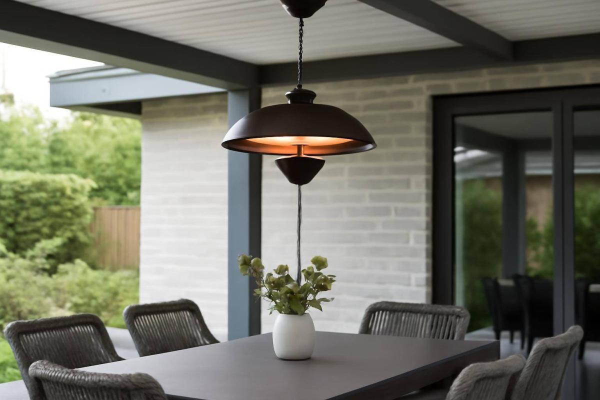 Loftmontering af terrassevarmer: sådan gør du sikkert - Loftmontering giver ofte den mest harmoniske varmefordeling over et spisebord eller en ce...