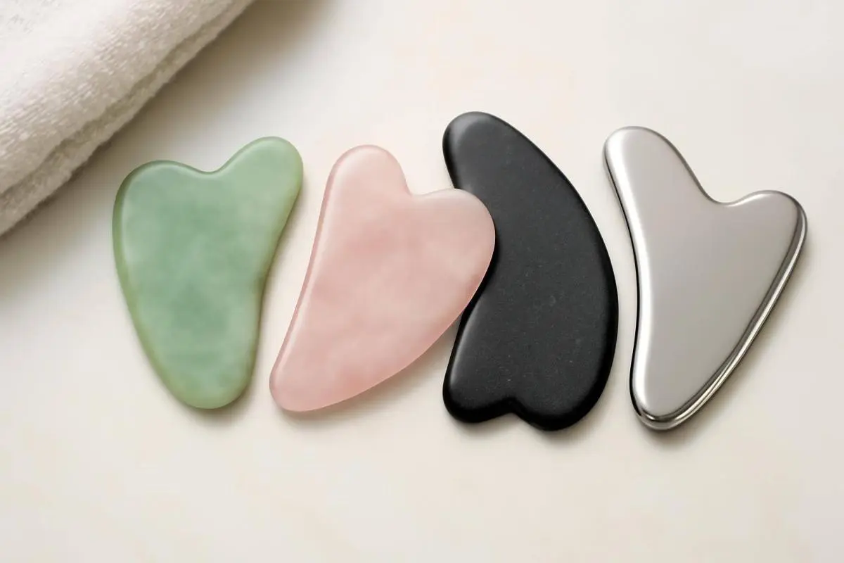 Valg af Gua Sha-værktøj: Form, materiale og hudtype - Valget af Gua Sha-værktøj handler ikke kun om æstetik. Materiale og form kan have betydn...