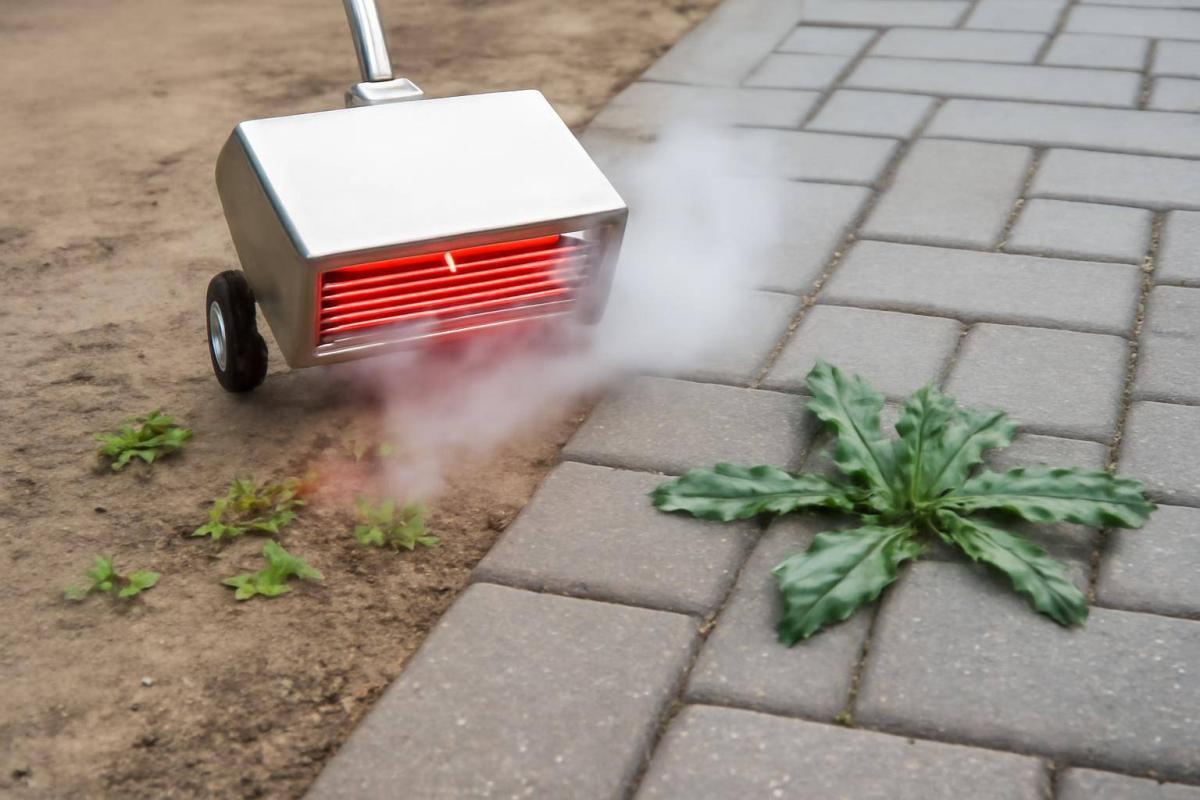 Effektivitet på frøukrudt vs. flerårigt ukrudt - Termiske metoder som infrarød og damp er mest effektive mod små, énårige planter i frøstad...
