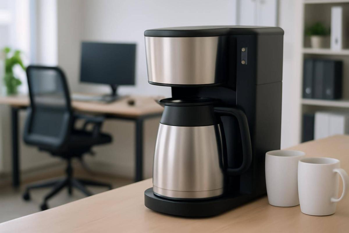 Kaffemaskine med termokande til kontor – sådan rammer du rigtigt - I kontormiljøer er det især vigtigt at ramme kapacitet og robusthed rigtigt...