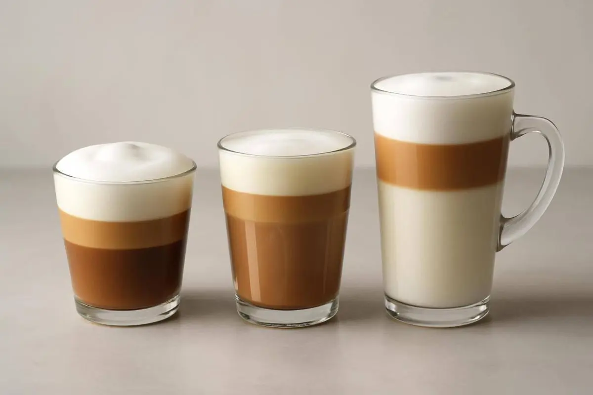 Forhold mellem espresso og mælk: Cappuccino, latte og latte macchiato - For at få en velafbalanceret cappuccino eller latte er forholdet mellem e...