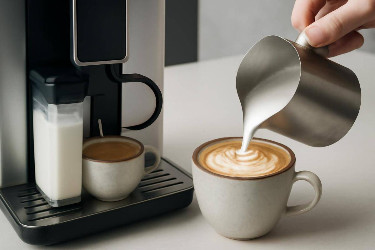 Skal du vælge automatisk mælkeskum, hvis du vil lave latte art? - Automatisk mælkeskum er fristende, hvis du mest af alt vil have flotte cappucc...