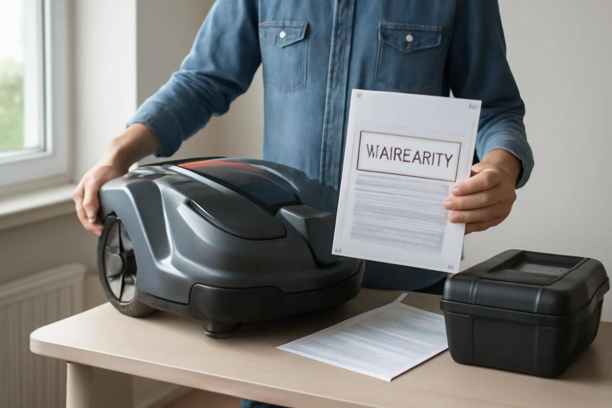Hvornår du IKKE skal fejlsøge selv: Garanti, reklamationsret og sikkerhed - Selvom fejlfinding robotplæneklipper i høj grad kan klares hjemme, ...