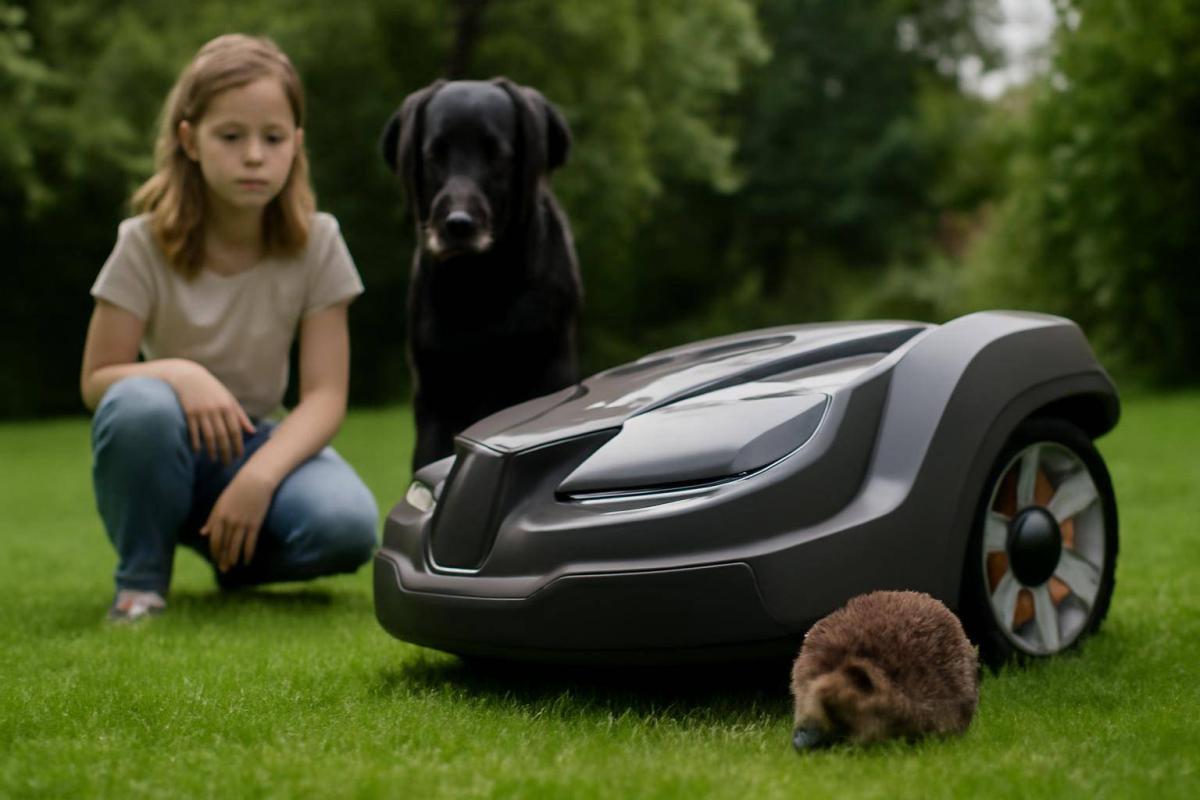 Sikkerhed og lovkrav for robotplæneklippere i Danmark: Børn, dyr, pindsvin og ansvar