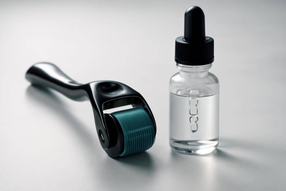 Skin roller og hyaluronsyre: sådan får du mest ud af fugtserum - Hyaluronsyre findes i forskellige molekylstørrelser. Højmolekylær hyaluronsyr...