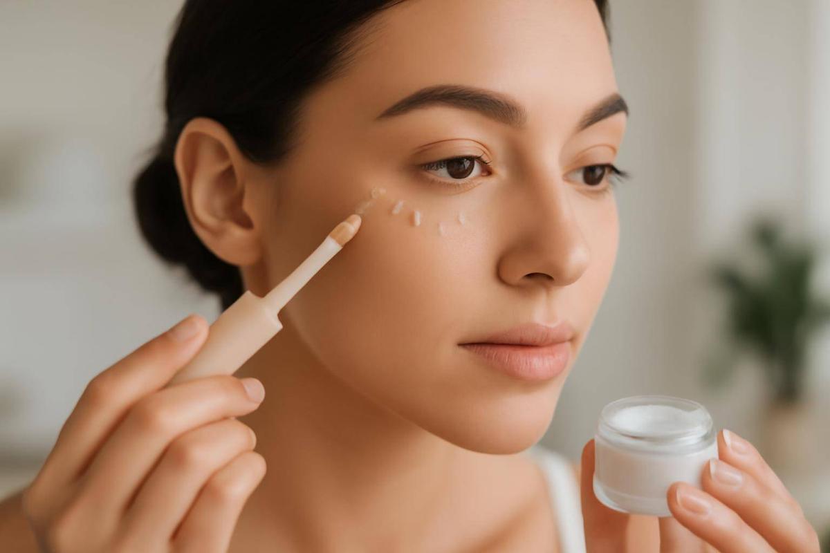 Makeup og øjencreme: sådan får du concealer til at ligge pænt hele dagen