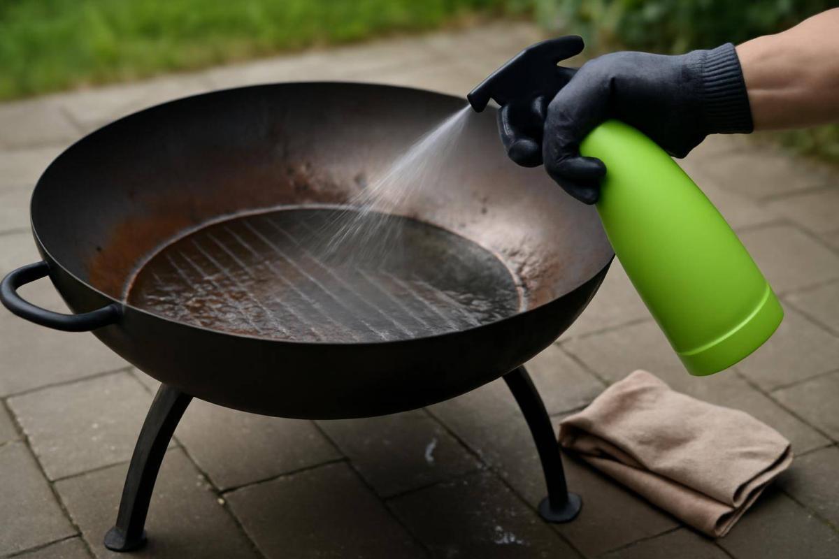 Vedligeholdelse af bålfad: Rengøring, rust og beskyttelse trin for trin