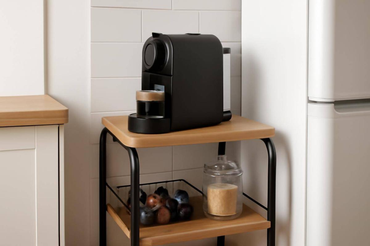 Pladsoptimering: Smarte måder at integrere en mini kapsel kaffemaskine i et lille hjem - En kapsel kaffemaskine til lille køkken behøver ikke st...