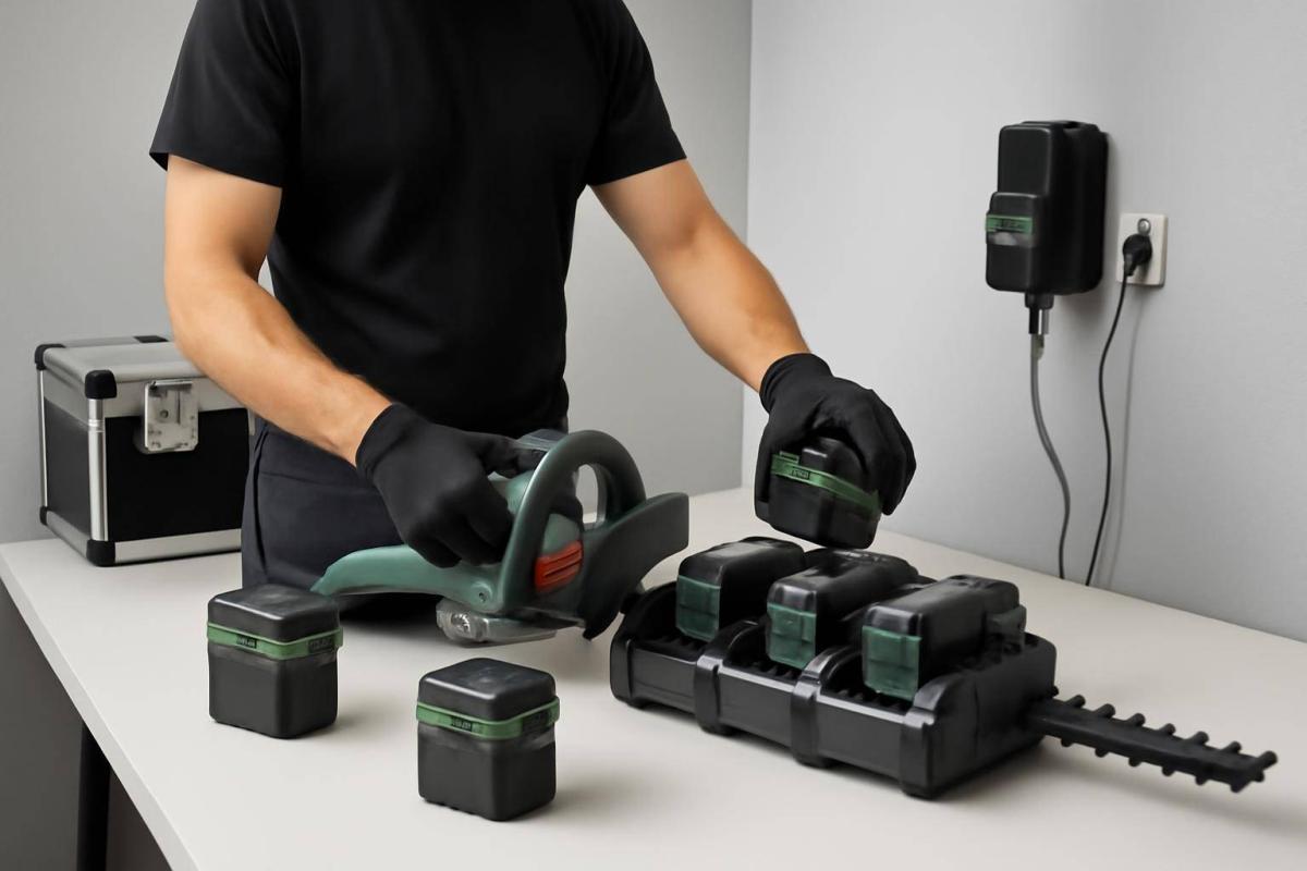 Planlægning af batteriforbrug og skjulte tidsrøvere - Med batterimaskiner er en gennemtænkt ladelogistik helt central. Mange professionelle løs...