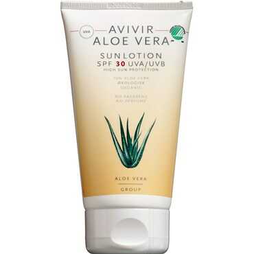 9. Avivir Aloe Vera Sun Lotion SPF 30